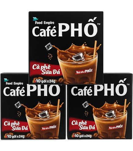 Amazon.co.jp: ベトナムコーヒー インスタントコーヒー Cafe pho 街