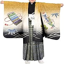 Amazon | [KYOETSU] [キョウエツ] 七五三 男の子 5歳 着物 袴 セット