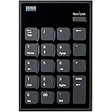 サンワサプライ Bluetoothテンキー 20キー(19キー＋Numlockキー) パンタグラフ NT-BT21BK