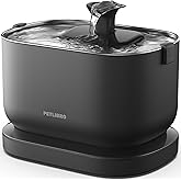 PETLIBRO Cordless Cat Water Fountain, 2.5L/84oz, Stainless Steel Tray, Motion Sensor for Automatic Liquid Release, Rechargeab
