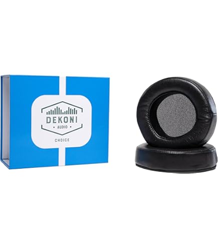 Amazon.co.jp: Dekoni Audio デコニオーディオ イヤーパッド 交換用
