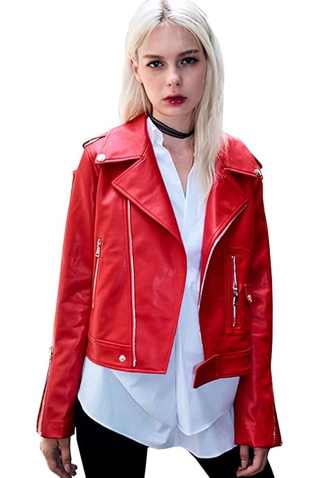 Amazon | [YUNHEN] レザージャケット レディース アウター  