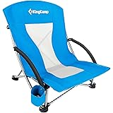 KingCamp あぐらチェア キャンプ ハイバック ローチェア アウトドアチェア 折りたたみ 耐荷重136kg 収納バッグ付き コンパクト イス キャンプ椅子 ビーチチェア お釣り 登山