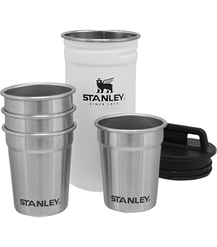 Amazon.co.jp: スタンレー ステンレス鋼 ショットグラス(58ml)×4個