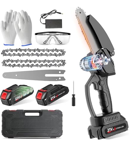 ⭐️新品⭐️ミニチェーンソー 21Ｖ 充電式  マキタバッテリー対応 コンパクト Amazon.co.jp: 最新型 チェーンソー 充電式 電動チェーンソー