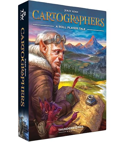Cartographers: Ambush Mini-Erweiterung – 4 Neue Monster-Karten Für Kartographen