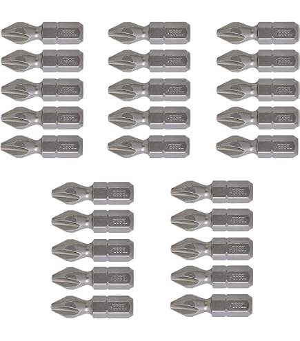 VESSEL Schlagkugel-Torsions-Bits PH2X30 – 5 Stück, Für Impact Driver, Härte HRC62, Magnetisiert
