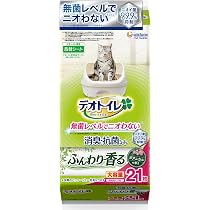 Amazon | デオトイレ 消臭・抗菌シート ボタニカルの香り 猫用トイレ