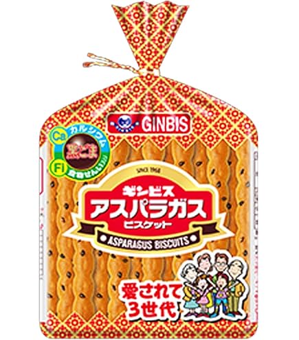 Amazon.co.jp: ギンビス ミニアスパラガス6P 162g(27g×6袋)×12個