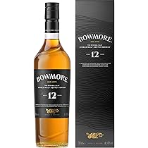 Amazon.co.jp: 【新ラベル】 ボウモア 12年 (黒ラベル) 並行品 40度
