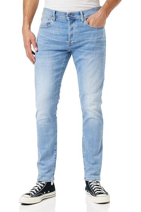 G-Star RAW Men's 3301 Slim Fit Tapered Jeans, Blue (Vintage Medium Aged  8968-2965), 26W / 30L : Amazon.com.au: Clothing, Shoes \u0026 Accessories