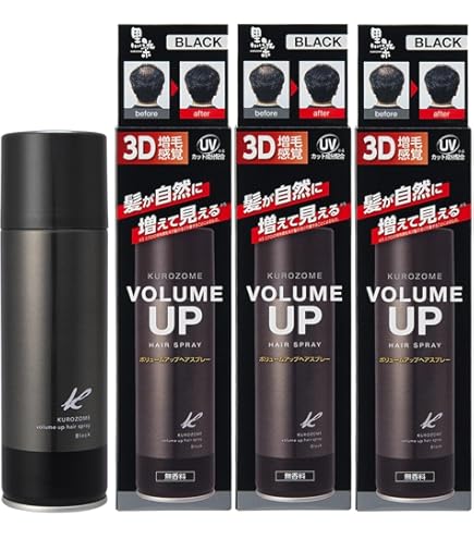 Amazon.co.jp: 黒染 ボリュームアップヘアスプレー 150g : ビューティー