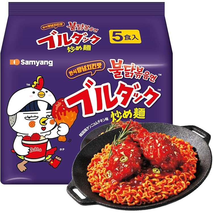 Amazon.co.jp: SAMYANG 三養ブルダック炒め麺 袋麺 のバリエーション
