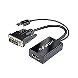 StarTech.com DVI - DisplayPort 変換アダプタ USBバスパワー対応 1920x1200 DVI2DP2