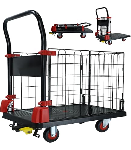 カゴ　台車　プラコンテナ　台車　 Amazon.co.jp: JIALAGESA カゴ台車 運搬車コンテナ ボックス