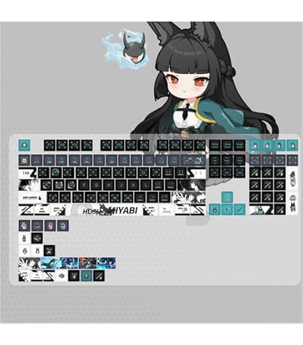 ブルーアーカイブ ブルアカ CHERRY ミカ キーボード 中国限定 特典付き