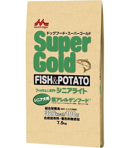 Amazon.co.jp: 森乳スーパーゴールドフィッシュ＆ポテト（子犬・成犬用