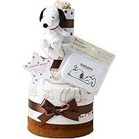 出産祝い☆ストローボトル☆靴下☆オムツケーキ☆スヌーピーのおむつケーキ 楽天市場】9月10日(水)到着可能☆ おむつケーキ スヌーピー 3段