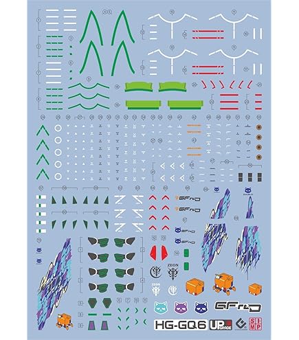 Amazon | 蛍光!! HG RG EG MG PG RE HiRM ロボット MS ディテール