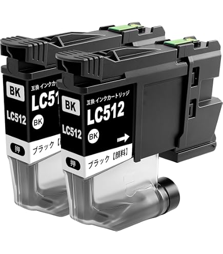 Amazon.co.jp: 【ブラザー純正】 LC512XL-4PK インクカートリッジ 4色
