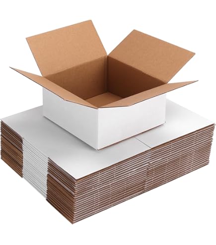 ３キロ箱を2箱　計６キロ Amazon.co.jp: BOX USA 6x6x3 段ボール箱 S 長さ6 x 幅6 x 高さ3インチ