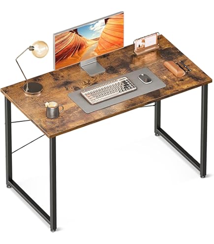 Amazon｜パソコンデスク 引き出し付き 収納台 ミシン台 学習机 勉強机