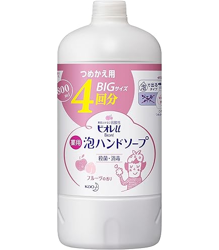 Amazon.co.jp: ビオレu 泡ハンドソープフルーツ ポンプ 250ml