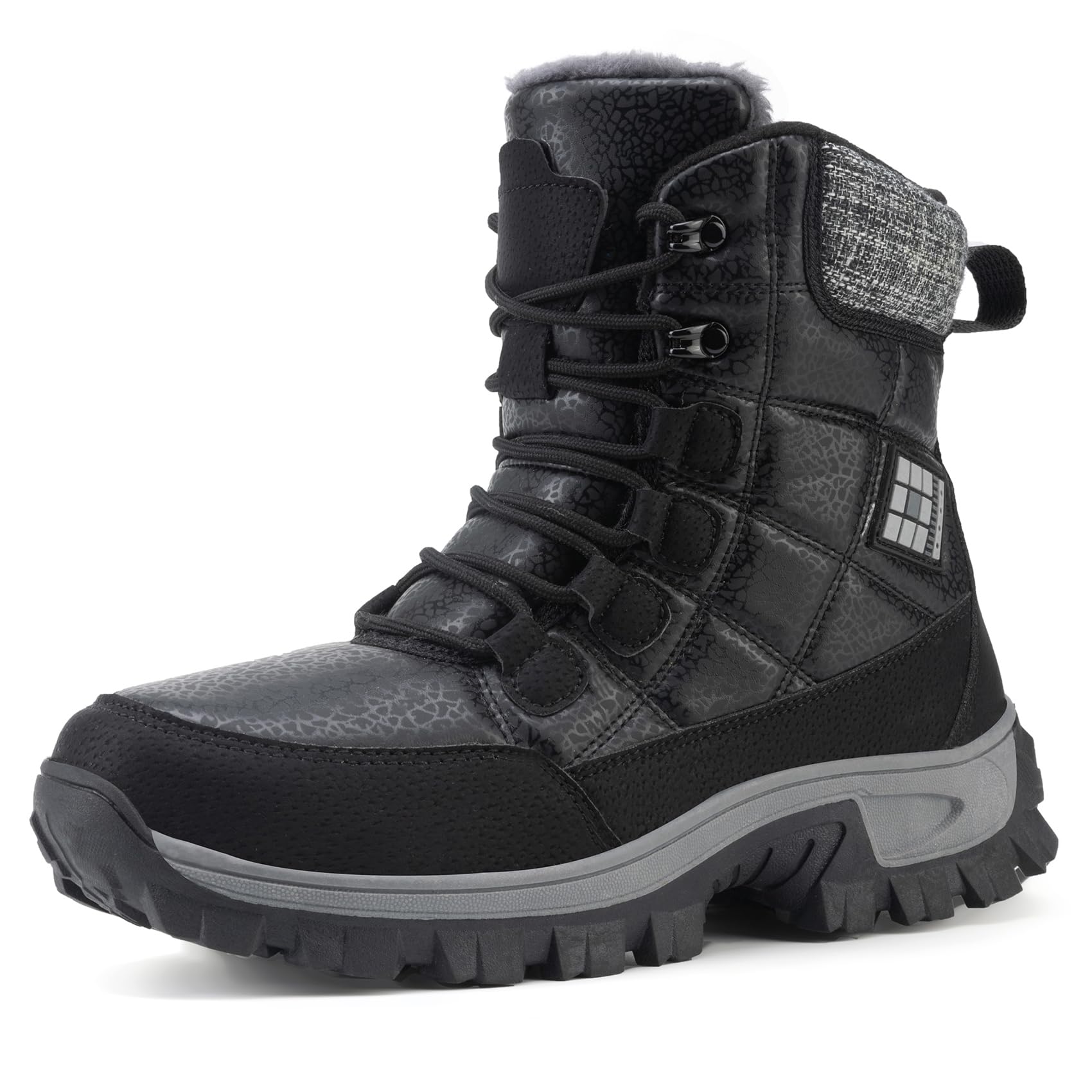 【スマイルSale】【43%OFF】【1,999円】 gitzing メンズ・レディース 裏起毛 撥水 防滑 防寒ブーツ