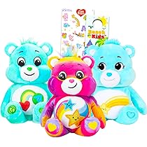 Amazon.co.jp: ケアベアーズ ぬいぐるみセット - 3個セット 9