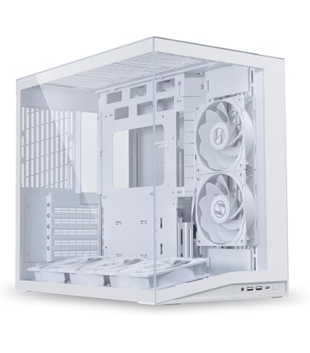 Magniumgear NEO Qube 2 IM Mid-Tower Gehäuse – Dual-Chamber Design Mit Infinity Mirror Front, Temperglas & Hoher Airflow, In Weiß