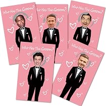Bridal Shower Game – ‘Don’t Say Wedding Or Bride’ Ring Game With 50 Metal Rings & Sign