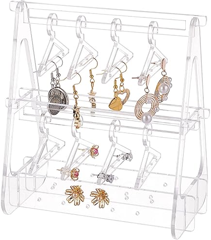 Amazon｜SUPERFINDINGS 高さ15cm イヤリングホルダージュエリー