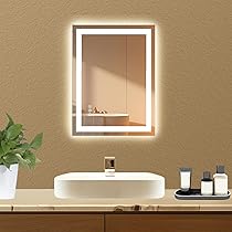 壁掛けミラー(ライト付き) 楽天市場】女優ミラー鏡 壁掛けミラー ライト付き LED女優ミラー 2個/3