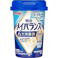 Amazon.co.jp: 明治 メイバランスMiniカップ さわやかヨーグルト