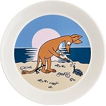 ARABIA アラビア ムーミン 19cmプレート スニフ 美品 714-xidSGtL._AC_UL210_SR210,