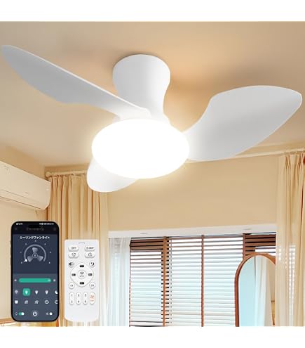 Amazon.co.jp : TENKOO&YOU シーリングファンライト led 52W ファン