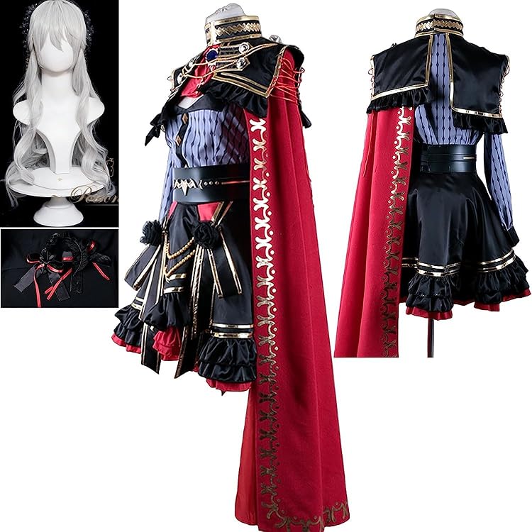 Amazon.co.jp: 葛葉 女体化 サーニャ コスプレ cosplay コスチューム