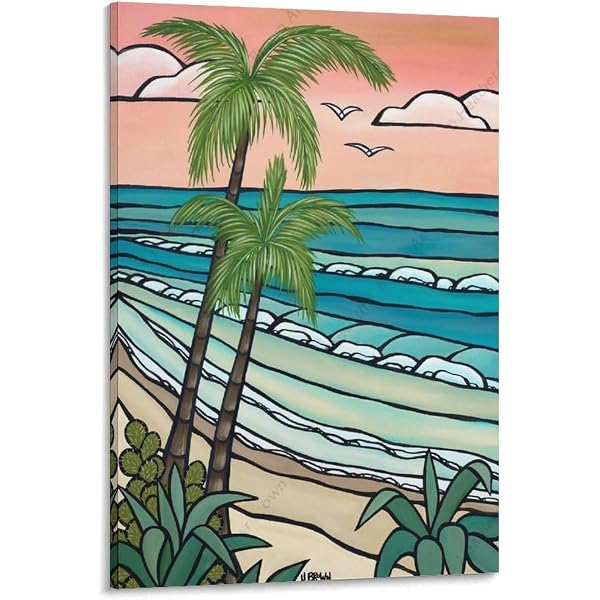Amazon.co.jp: (ヘザーブラウン)HEATHER BROWN 絵画 ART PRINT Lサイズ