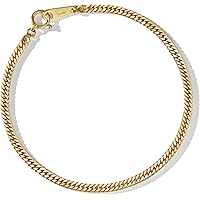 Amazon.co.jp: 18金 喜平 ブレスレット 8面 トリプル 5g 18cm 中留 K18