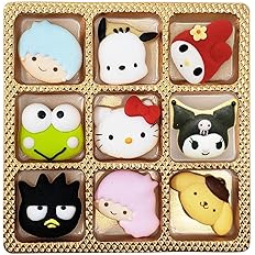 Amazon サンリオ アイシングクッキー ９個入り 株式会社ギアナ ビスケット クッキー 通販