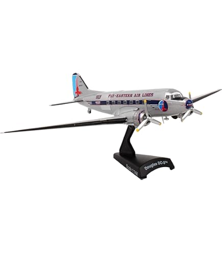 フライトミニチュアContinental Airlines DC - 3?1?: 100?Scale Display Model z2zed1b 31-5q1gBl7L.jpg_BO30,255,255,
