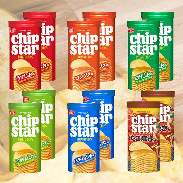 チップスター chipstar 4種 128個セット Amazon.co.jp: チップスター S 4種 12個セット 詰め合わせ