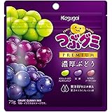 春日井製菓 つぶグミ PREMIUM濃厚ぶどう 75g×10袋入
