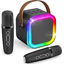 カラオケスピーカー Amazon | JYX カラオケセット Bluetoothマイク 2本 カラオケ