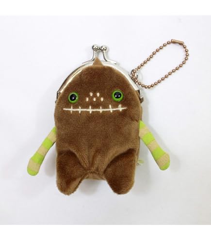 Amazon.co.jp: シナダ モケケ スカンツ WH がま口 9×5×10cm も