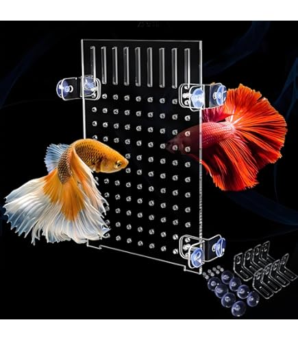 Amazon | Yurika 水槽仕切り板 20 セパレーター 水槽用 魚隔離板 透明