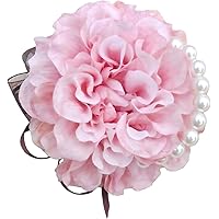 パール&リボン ナチュラルフラワーコサージュ 花 フォーマル コサージュ 卒業式 入学式 結婚式などに