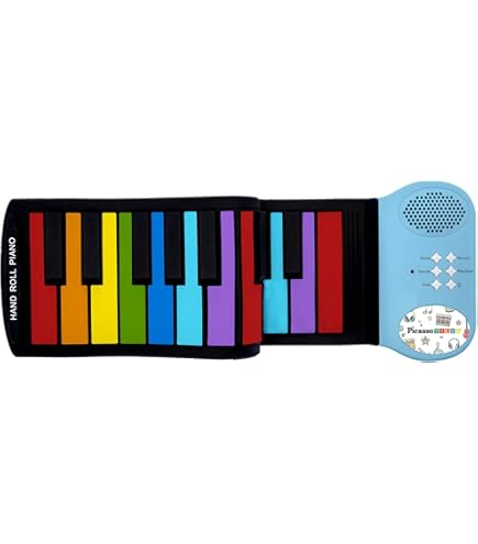 Rock and Roll It - Rainbow Piano. Flexible, Completely Portable