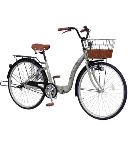 Amazon | ブリヂストン ママチャリ 自転車 アルミーユ26 点灯虫