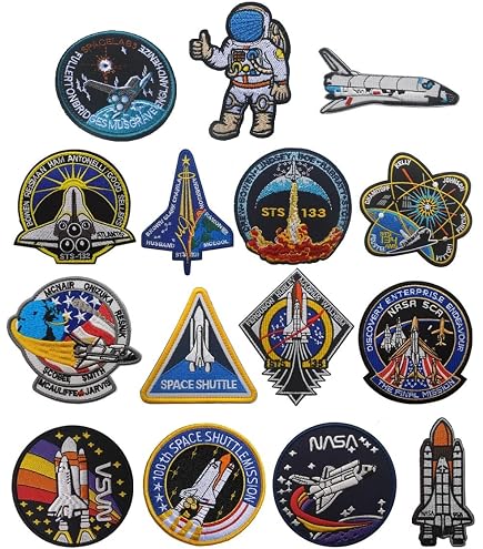 Amazon.co.jp: TERA NASA パッチ ワッペン ミリタリー 刺繍 ベルクロ